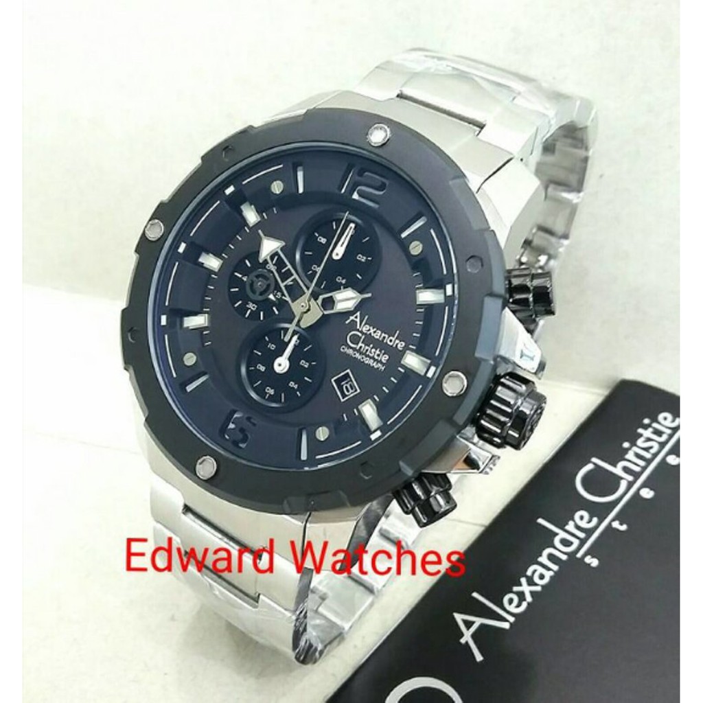 Jam Tangan Pria ALEXANDRE CHRISTIE Original SRBBD Limited