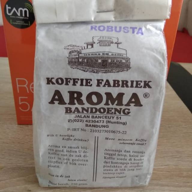 

Kopi Aroma khas Bandung varian Robusta