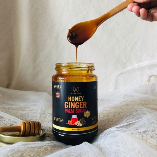 

Herbal !!! HERMOFIT HONEY GINGER PALM SUGAR MADU ASLI DAN IRISAN JAHE GULA