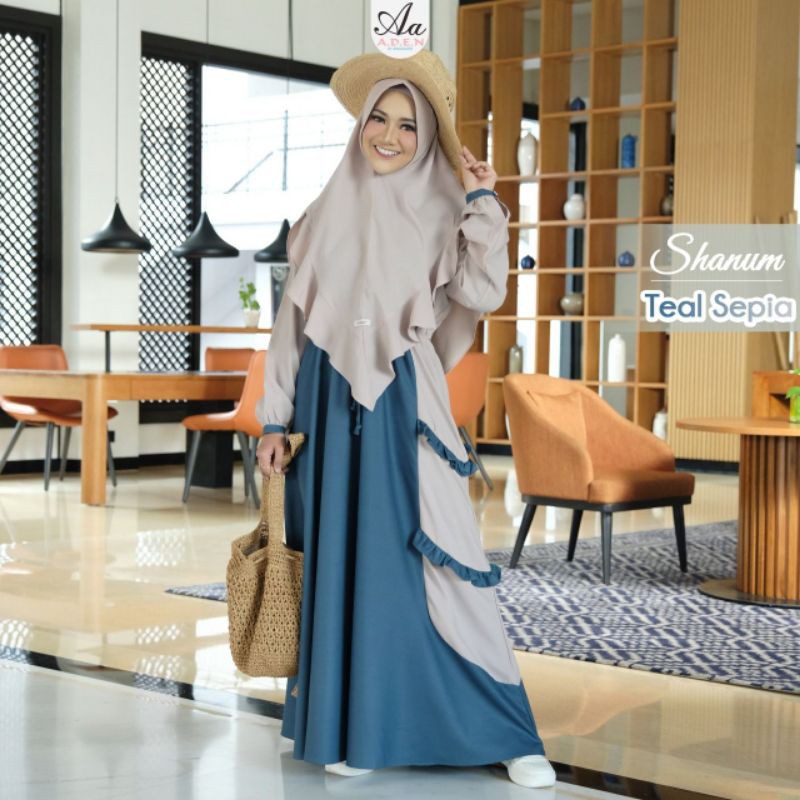 Gamis Shanum Set by Aden Toyobo