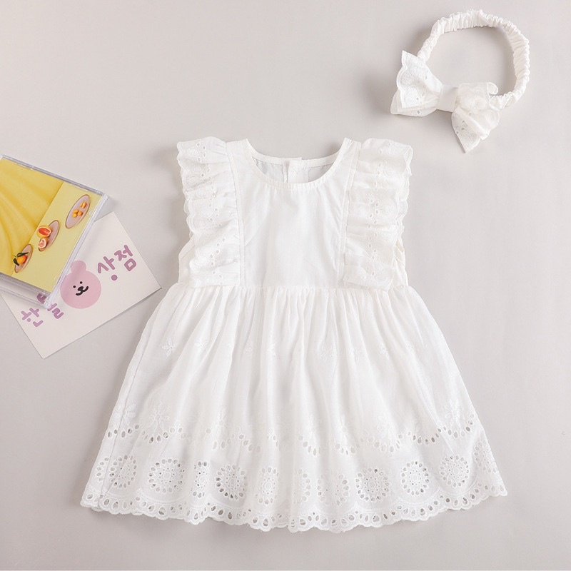 Whity dress bayi perempuan