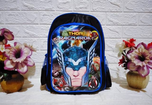 Tas anak lampu led IMPOR/ransel SD /seri 03