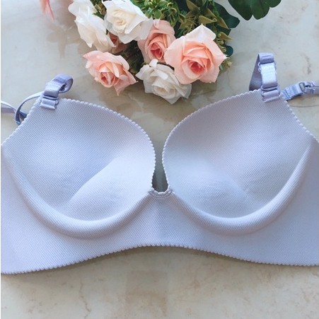 BRA SET SEAMLESS (BS39) TANPA KAWAT BUSA PUSH UP BRA DENGAN PANTY