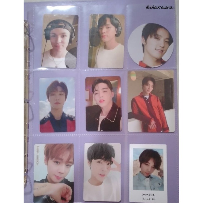 PC / PHOTOCARD SEVENTEEN & PARK JIHOON OFFICIAL