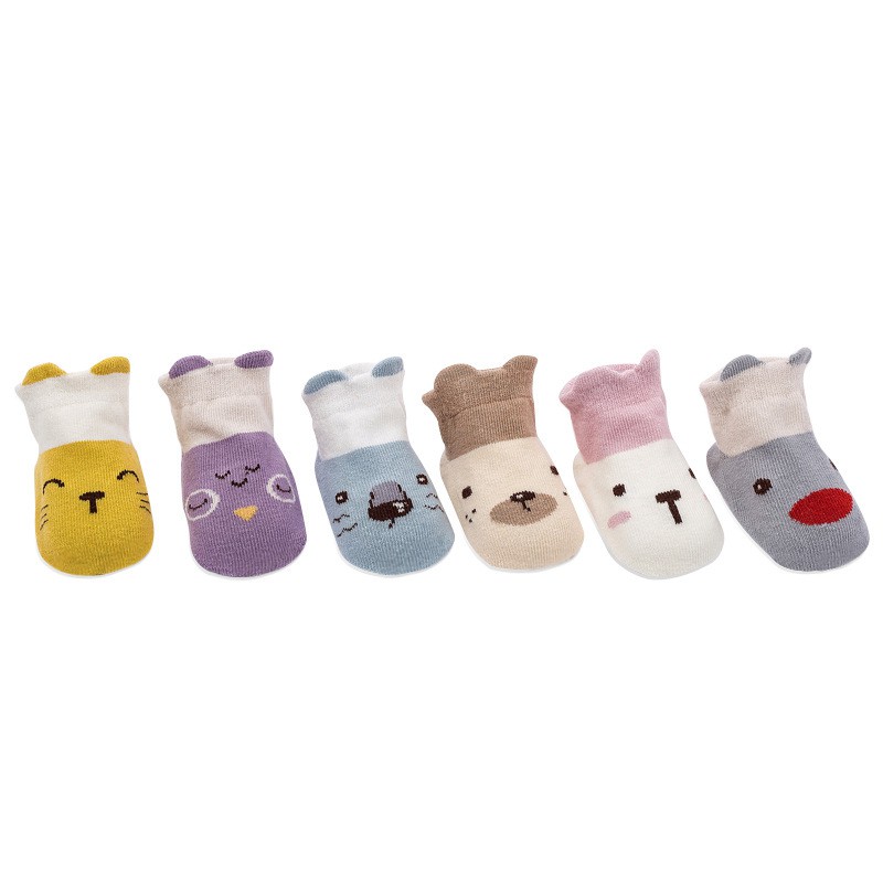 MURMURE.BABY | KAOS KAKI BAYI IMPORT PREMIUM KOREA LUCU DENGAN ANTI SLIP UNIK MOTIF ANIMAL