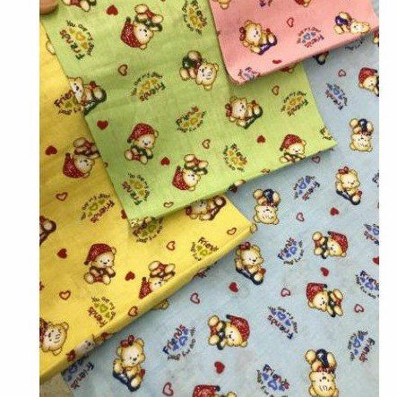 Kain Katun Jepang Motif Anak Kartun