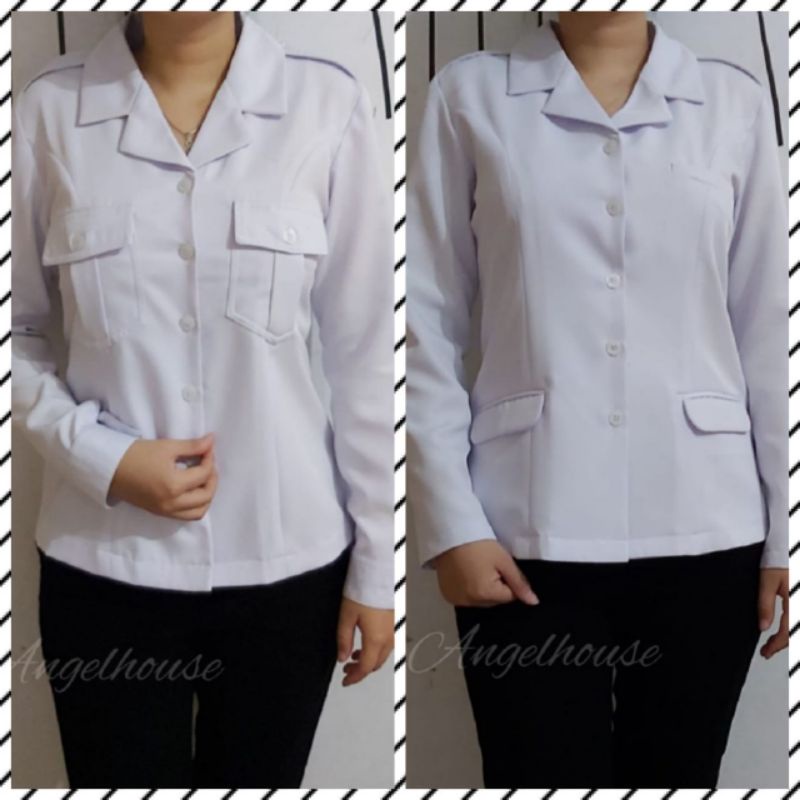 ATASAN PUTIH / ASN / KEMEJA WANITA /ATASAN PUTIH WANITA