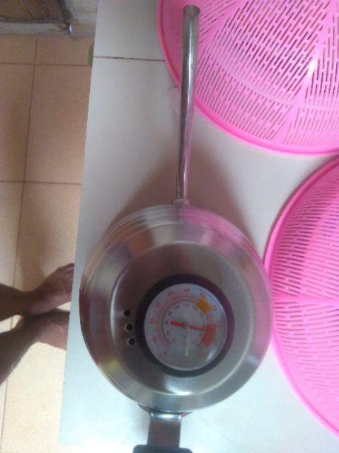 Teko Kopi Coffee Maker Pot V60 Drip Kettle Teko Barista Pembuat Kopi Thermometer Teko Leher Angsa