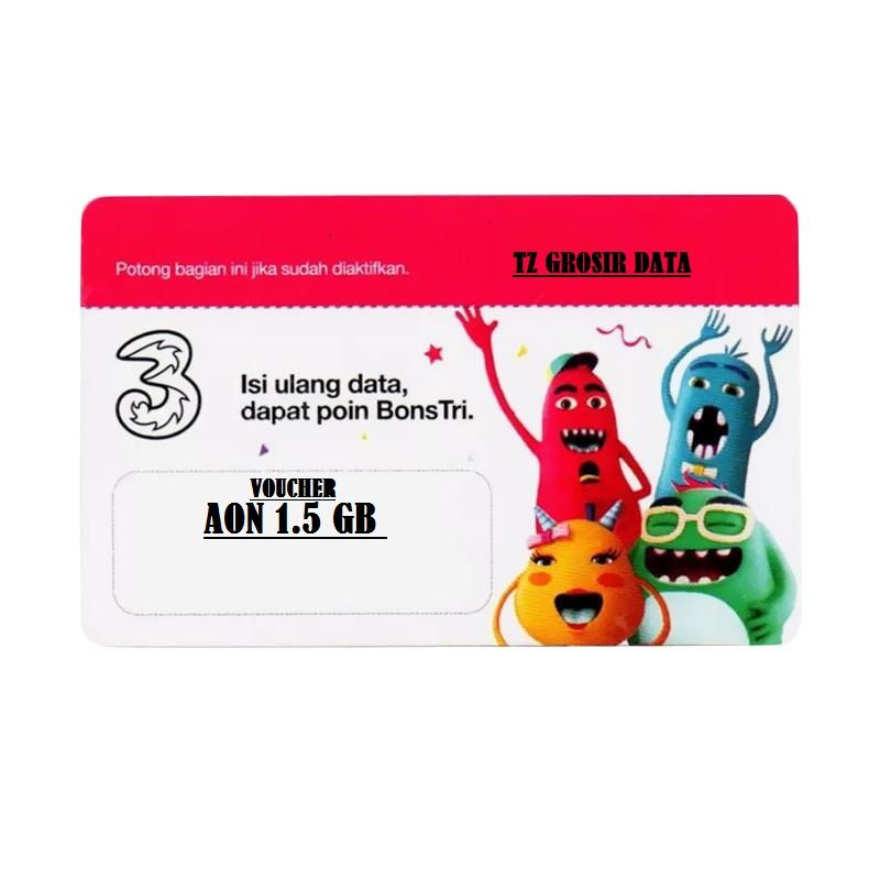 VOUCHER TRI AON 1.5 GB