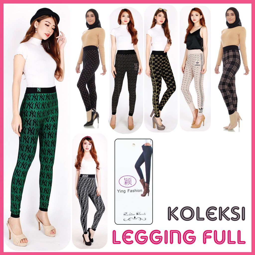 Legging Full Sablon Collections / Leging Full Sablon / Legging jumbo wanita