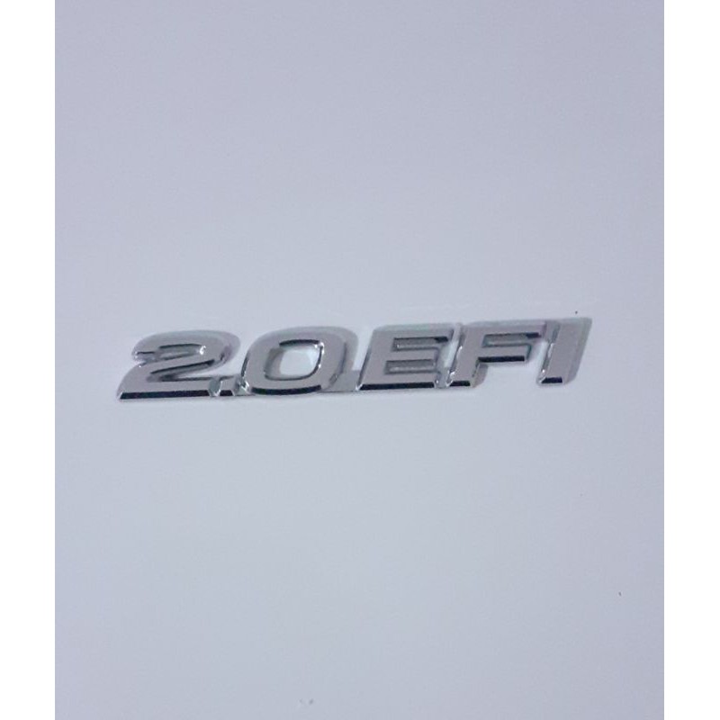 emblem merek 2.0 EFI untuk kijang efi