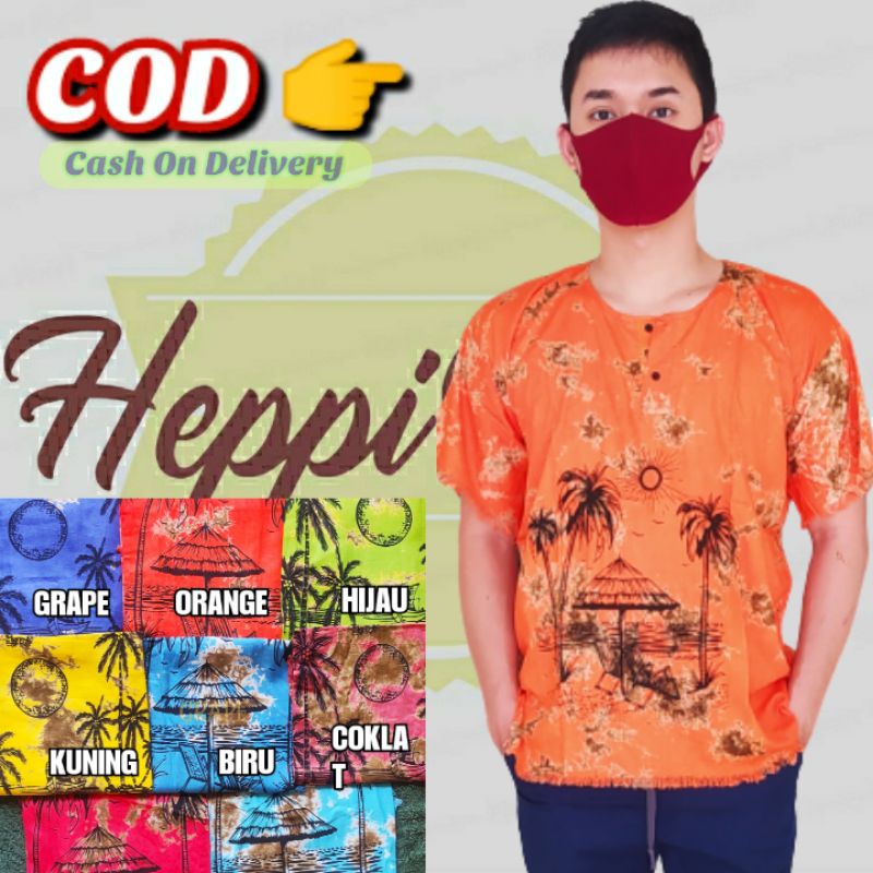 BAJU PRIA / ATASAN KAOS PRIA / BAJU PANTAI / ATASAN PANTAI / KAOS PANTAI / BAJU BALI / ATASAN BALI S