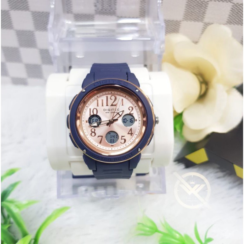 Jam tangan wanita Digitec DA 4091 / DG 4091 / DIGITEC 4091 Water Resist