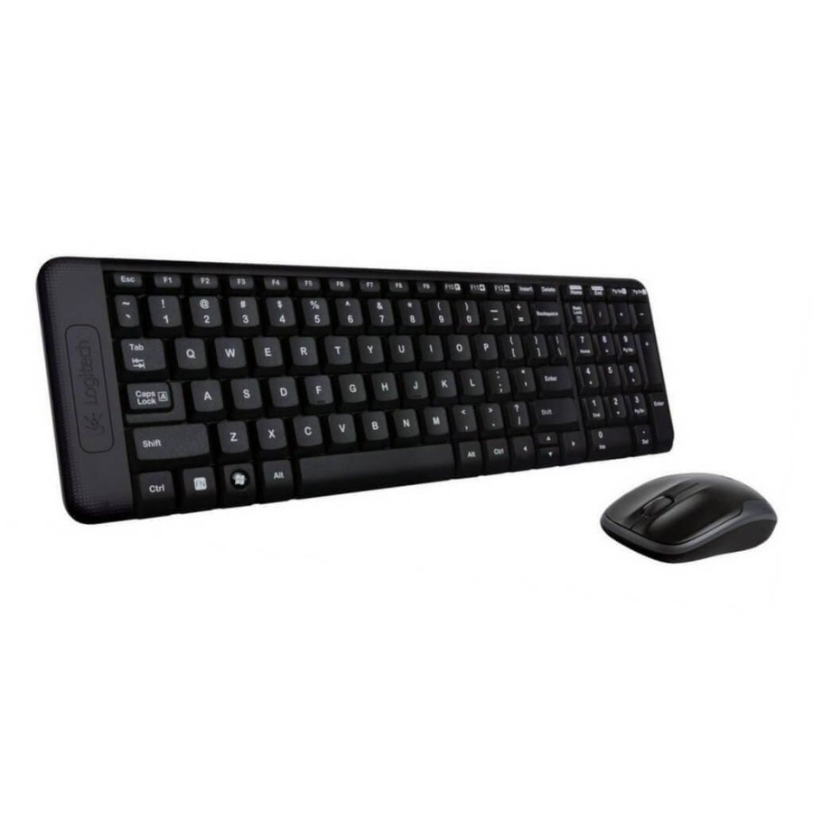 paket logitech wireless mk220 mouse + keyboard Geransi Resmi 1 Tahun