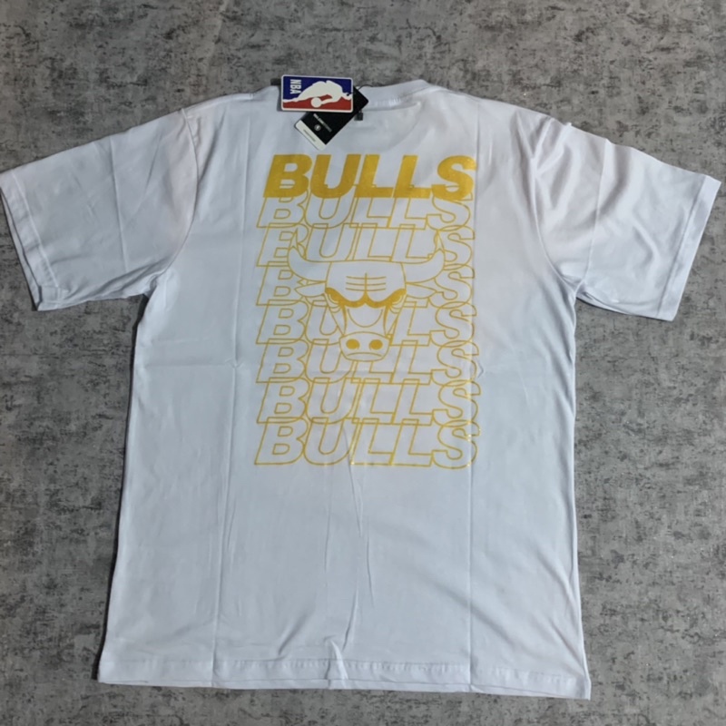 kaos Bulls NBA gold logo