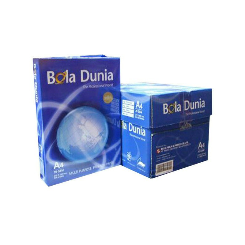 

Kertas A4 70gr BolaDunia
