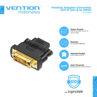 Vention Adapter Converter DVI-D (24+1) to HDMI Bi-directional