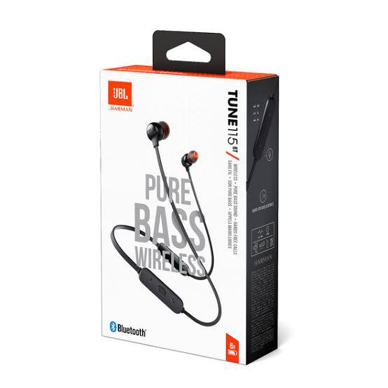 JBL 115 BT Tune Earphone Bluetooth By Harman - Garansi Resmi IMS 1 Tahun - Original