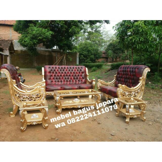 Kursi tamu raffi Ahmad kursi tamu mewah mebel Jepara mebel jati Jepara mebel Jepara mebel jati
