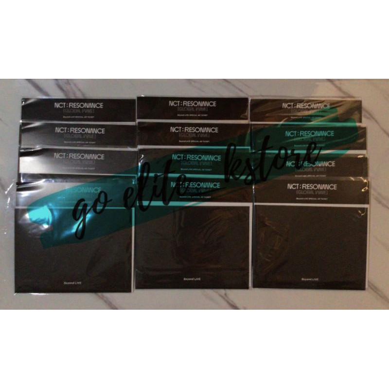 AR Ticket NCT 2020 Reso Haechan Jeno Renjun Mark