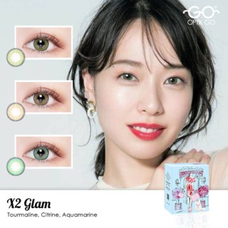 SOFTLENS X2 GLAM CITRINE - AQUAMARINE