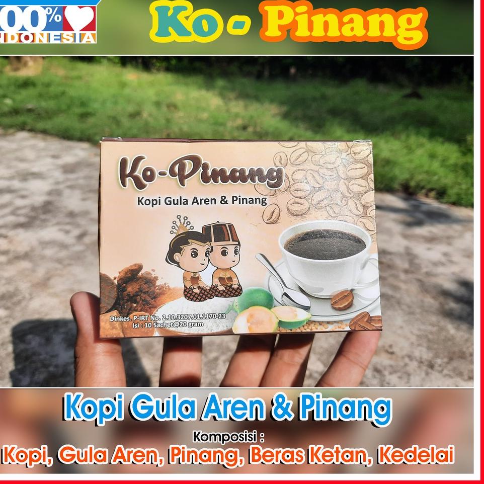 

HARGA TERMURAH 8531 Kopi Gula Aren & Pinang (Ko-Pinang) / Minuman Tradisional Asli Produk Ciamis ニ