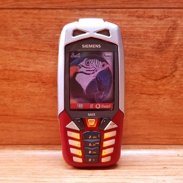 Hp Handphone Siemens M65 Merah Unik Spt Robot not C25 atau A35