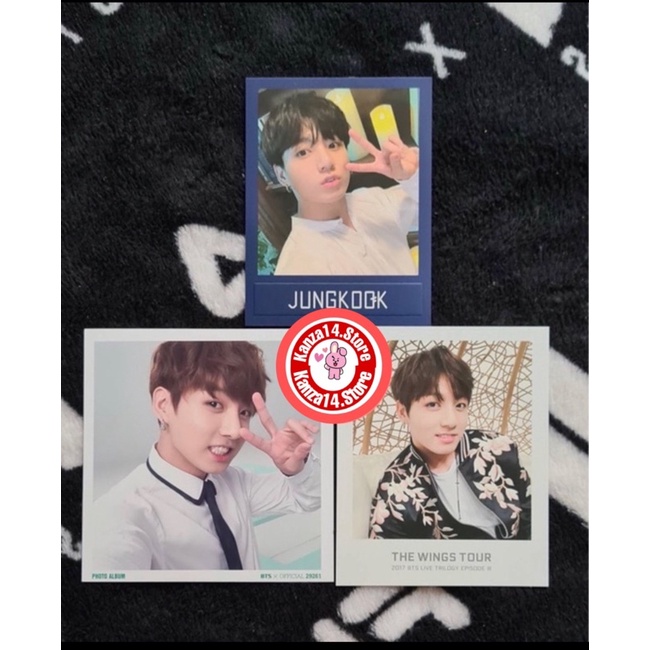 READY PC JUNGKOOK MOODLIGHT 5th MUSTER, WINGS TOUR TICKET ALBUM & 3rd MUSTER BINDER JUNGKOOK BTS