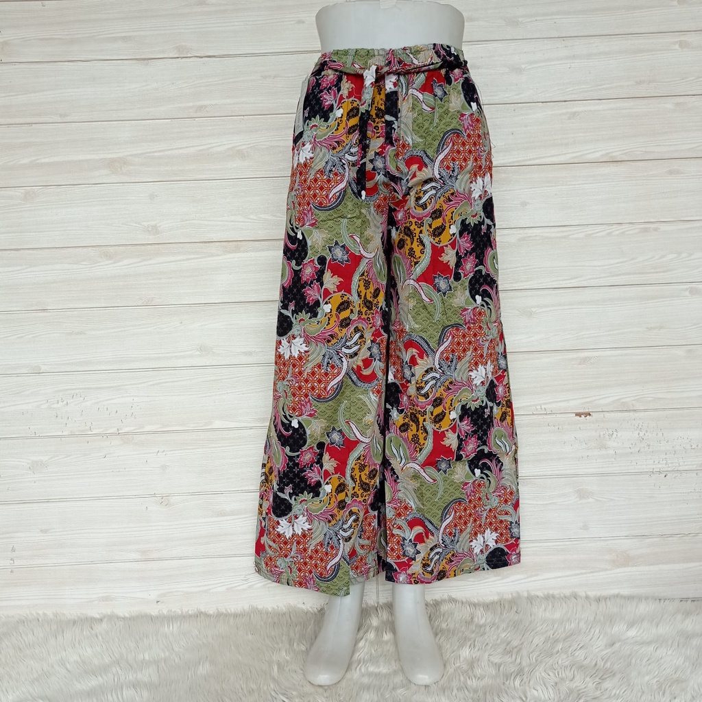 Kulot panjang katun motif keren-motif no.52