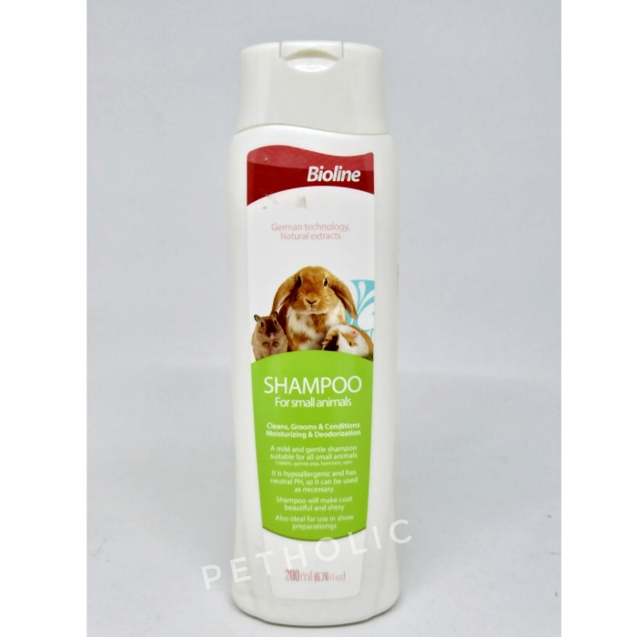 Jual Shampo Kelinci Guinea Pig Hamster Bioline Small Animal Shampoo