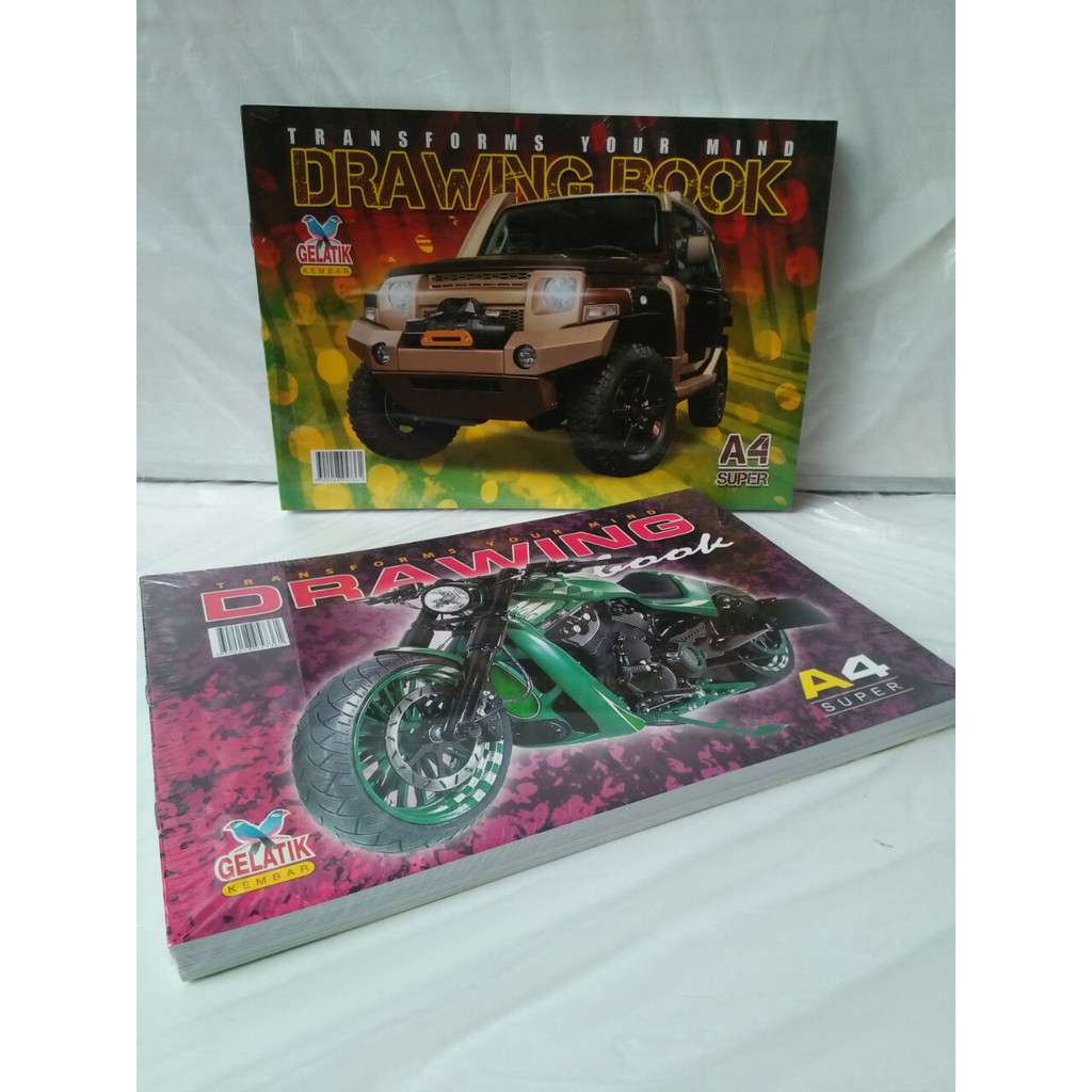 

BUKU GAMBAR GELATIK A4