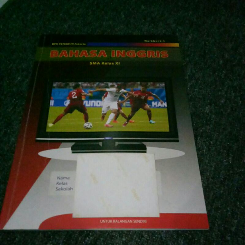 

BUKU BEKAS ORIGINAL BHS INGGRIS SMA KELAS XI BPK PENABUR JAKARTA