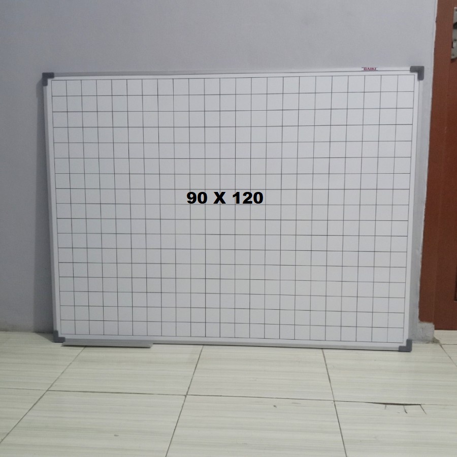 

Papan tulis garis kotak kotak 90x120 Cm