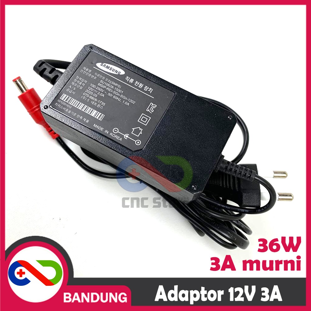 ADAPTOR 3A 12V MURNI 3A MERK SAMSUNG KOREA