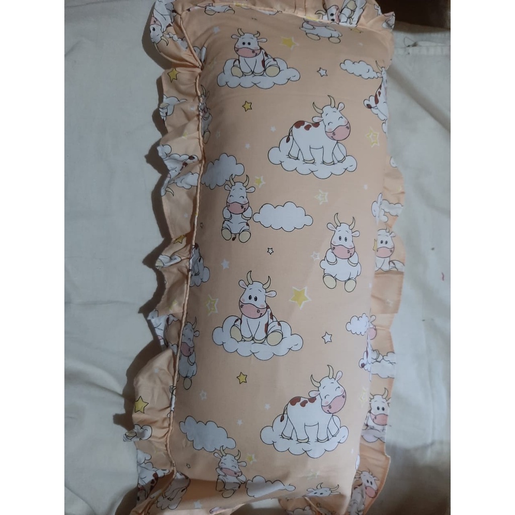 Sarung Bantal Anak | Sarung Bantal Cinta Kecil 30x55 | Sarung Bantal Cinta Mini Imut (Halus)