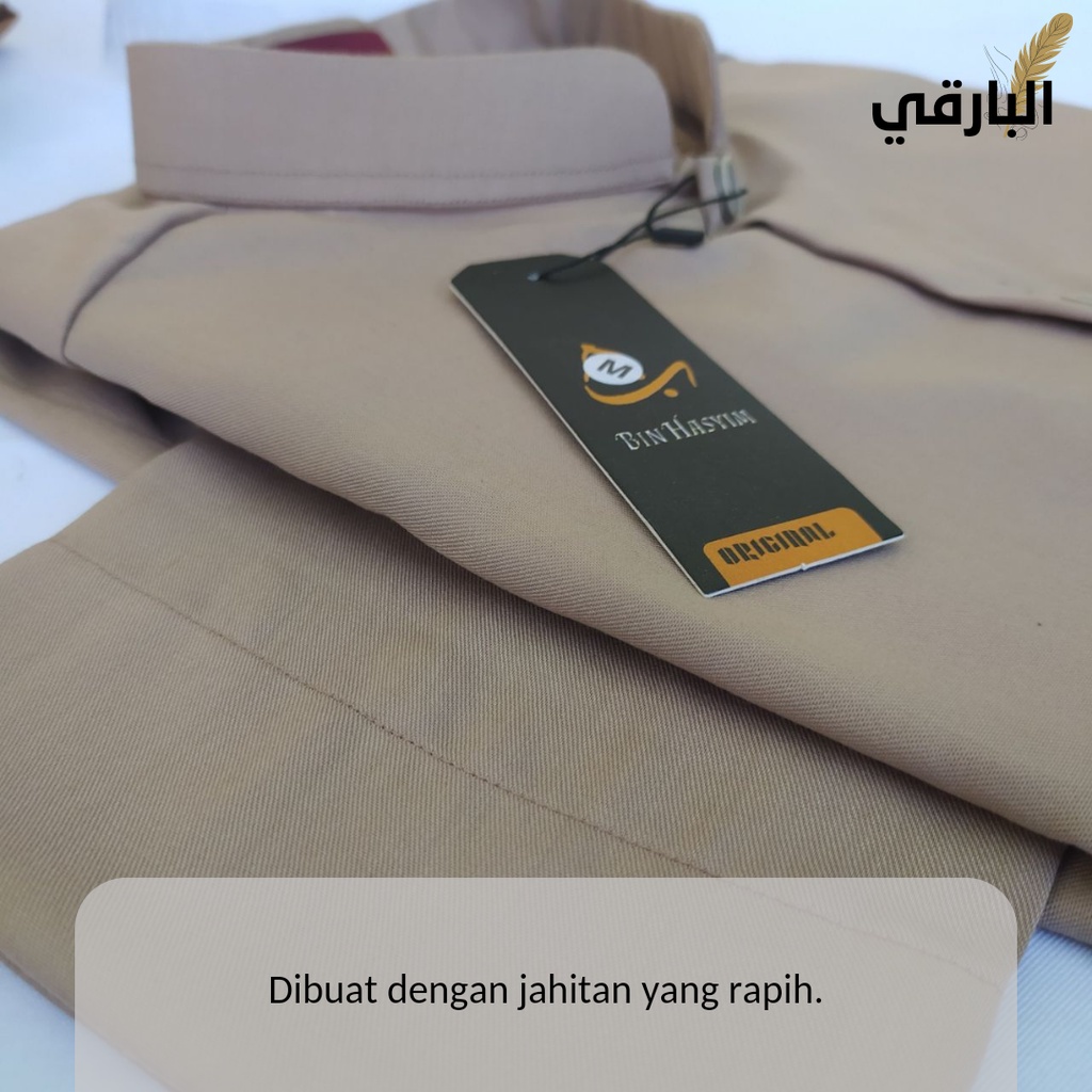 Hot Deals Koko Safari Bin Hasyim [Variasi Warna Part 1] Kerah Shanghai Belah Tengah Belakang Kantong