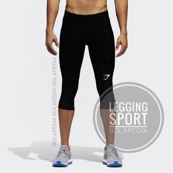 Celana Leging Legging Manset Joging Jogging Running Bola Futsal Gym Training Olahraga Pria