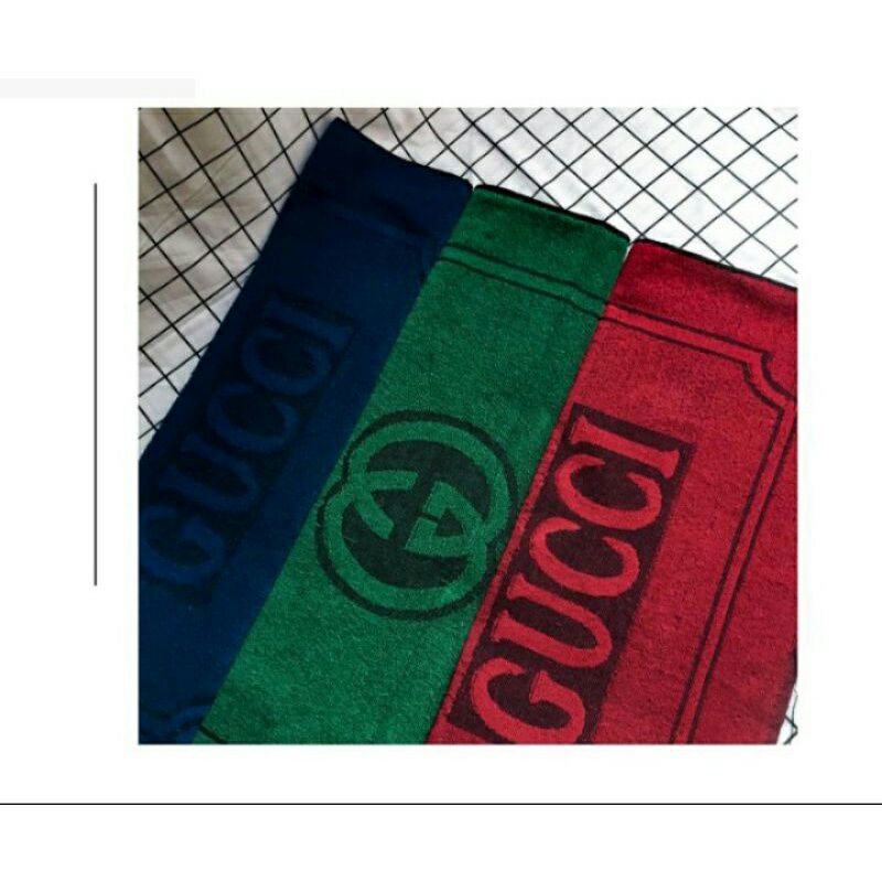 handuk gucci polos