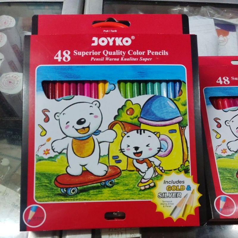 

Pensil Warna Superior Quality Joyko 48 warna