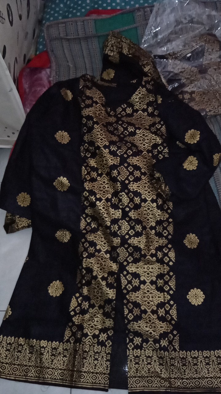 Maura Couple - Sania Ruffle Batik Couple Ori Ndoro Jowi Dnt Garansi Termurah Shopee - Batik Couple