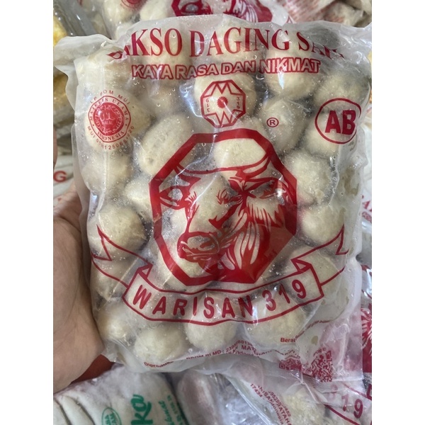 

Bakso sapi warisan 500gr