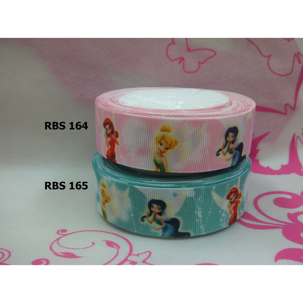 

[10 YARD] PITA GROSGRAIN MOTIF TINKERBELL SALE RBS 164,165