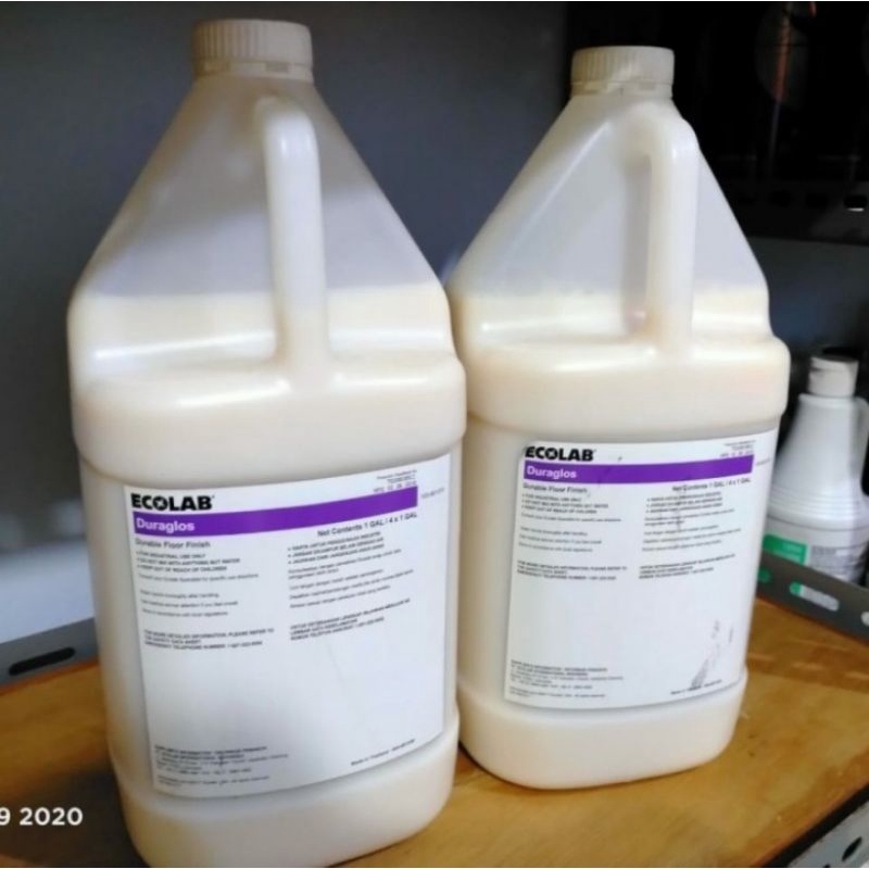 Ecolab Duragloss 4L / UN cairan pengkilap lantai & kayu