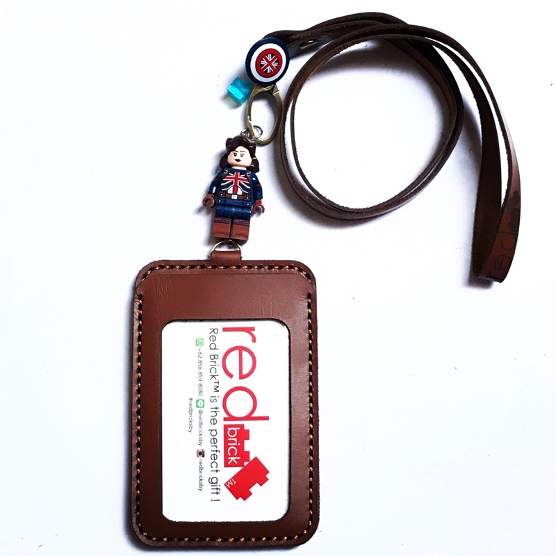 

LEGO Captain Carter Name Tag Genuine Leather