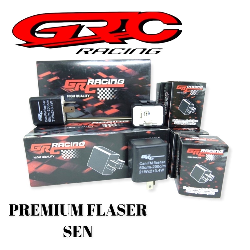 Flasher Sen Stelan LED BERGARANSI GRC RACING PREMIUM Stelan Relay Hazar Sein / Relay Touring