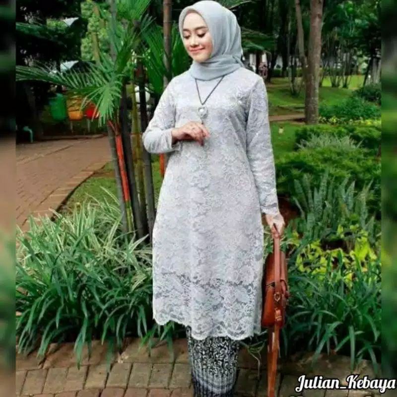 PROMO Setelan Kebaya Modern Tunik Brukat/Kebaya moderen Aneka Pilihan Warna Berbagai Varian Ukuran JUMBO