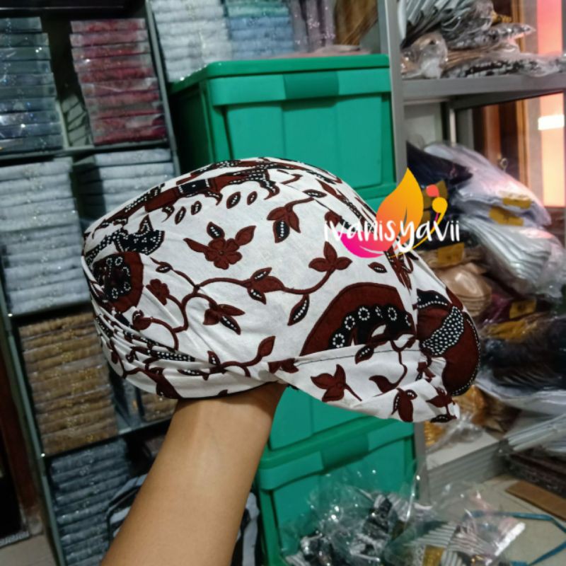 BLANGKON JOGJA BATIK POLOS, Motif Sido Asih Gede