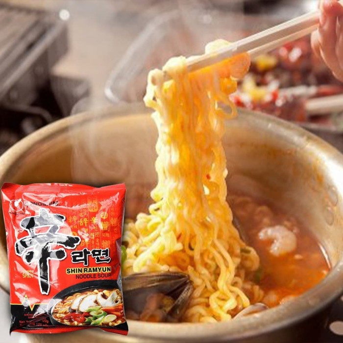 

s574gfd Nongshim Hot Price !!! Shin Ramyun 120Gr Mie Instan Korea Terpopuler Ff064151E