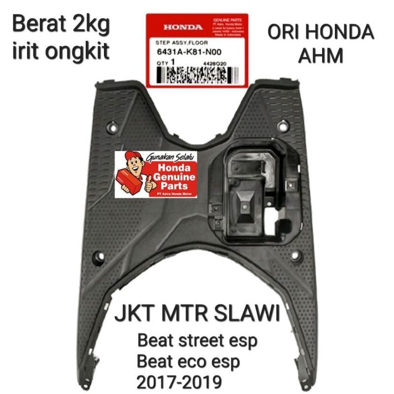 6431A K81 N00 Step floor atau bordes pijakan kaki beat eco beat esp 2017-2019 asli honda