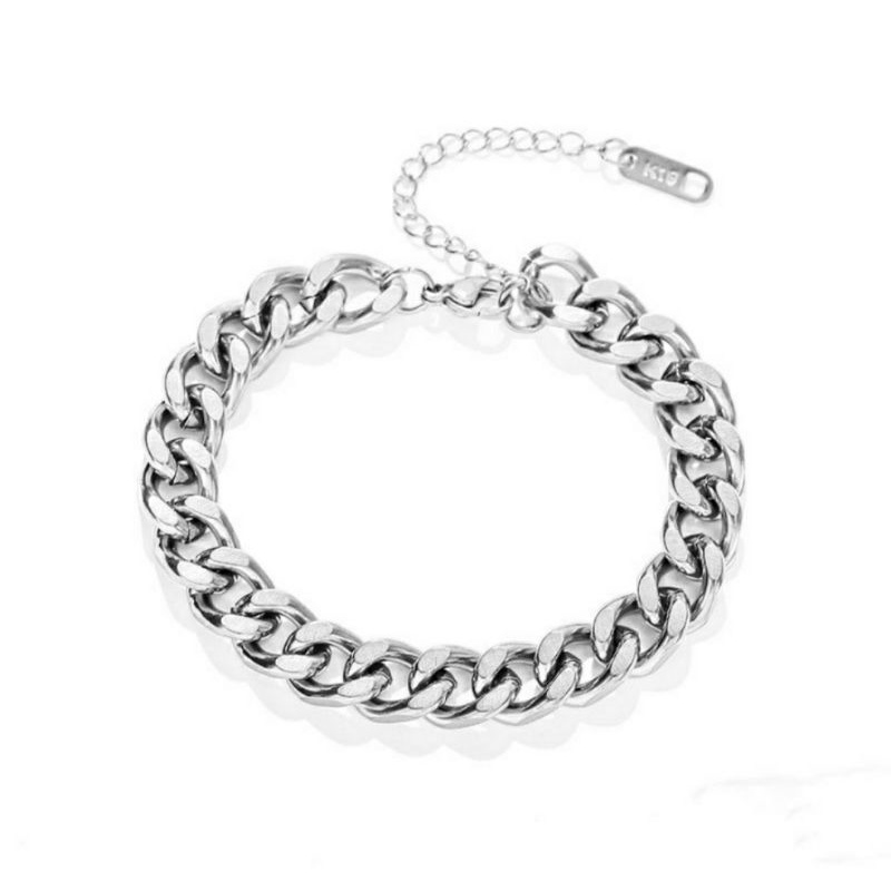 Gelang tangan sisik naga besar titanium
